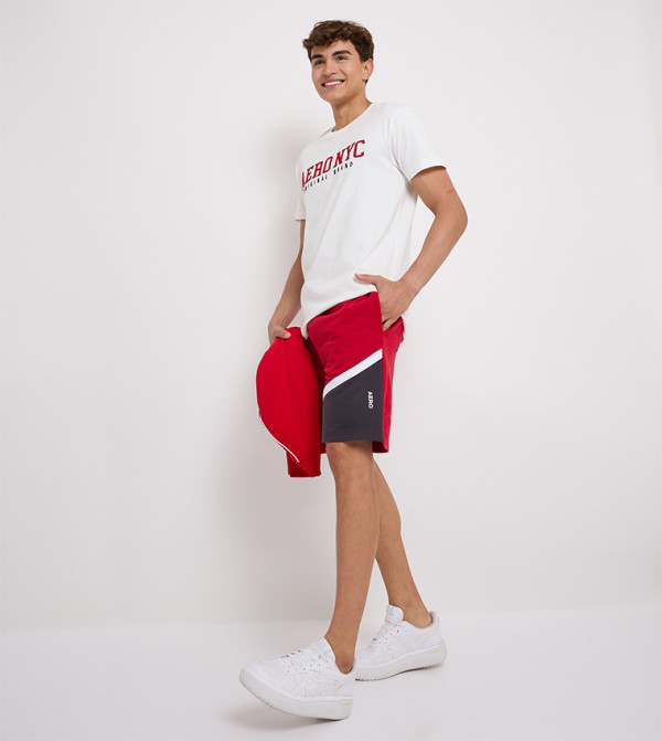 Aeropostale Aeropostale - Burgundy Active Shorts