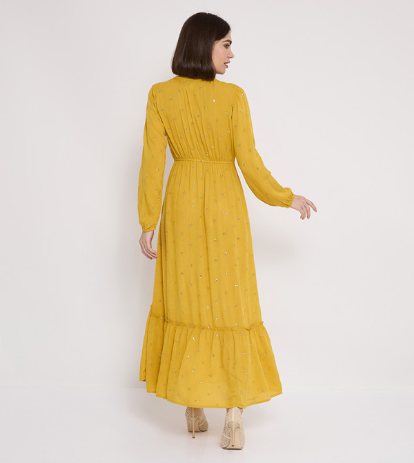 Aeropostale Aeropostale - Mustard Casual Dresses