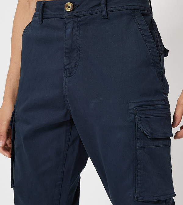 Aeropostale  Cargos - NAVY BLUE Cargos