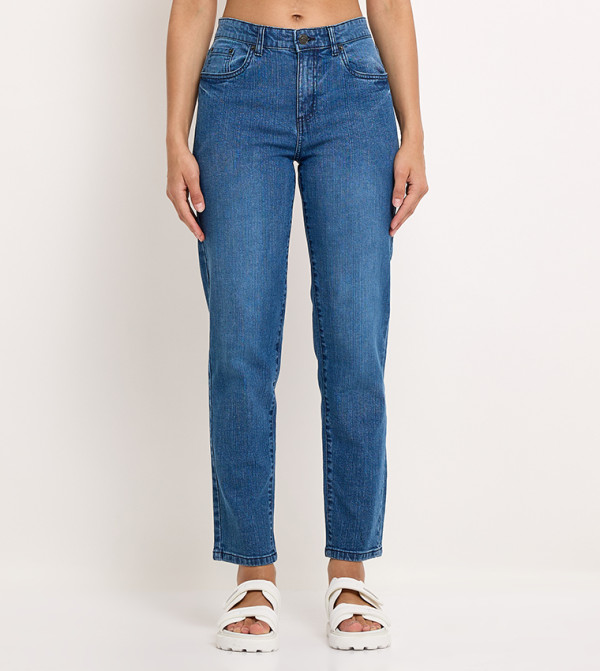  ايروبوستال  جينز مستقيم - أزرق فاتح Straight Jeans