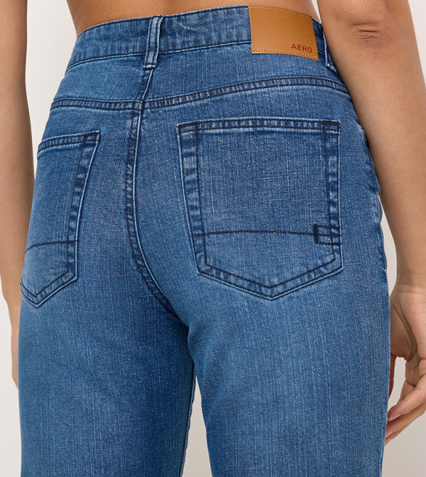  ايروبوستال  جينز مستقيم - أزرق فاتح Straight Jeans