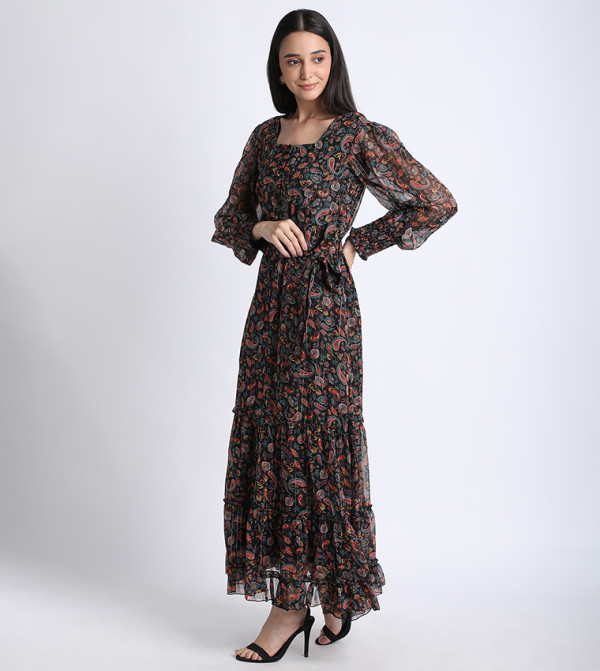 Aeropostale  floral-dresses-march - Black Casual Dresses