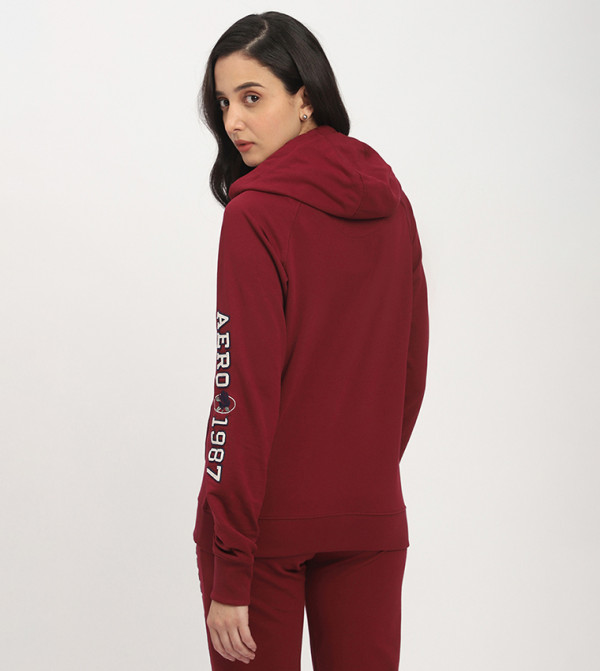 Aeropostale Aeropostale - Burgundy Casual Jackets