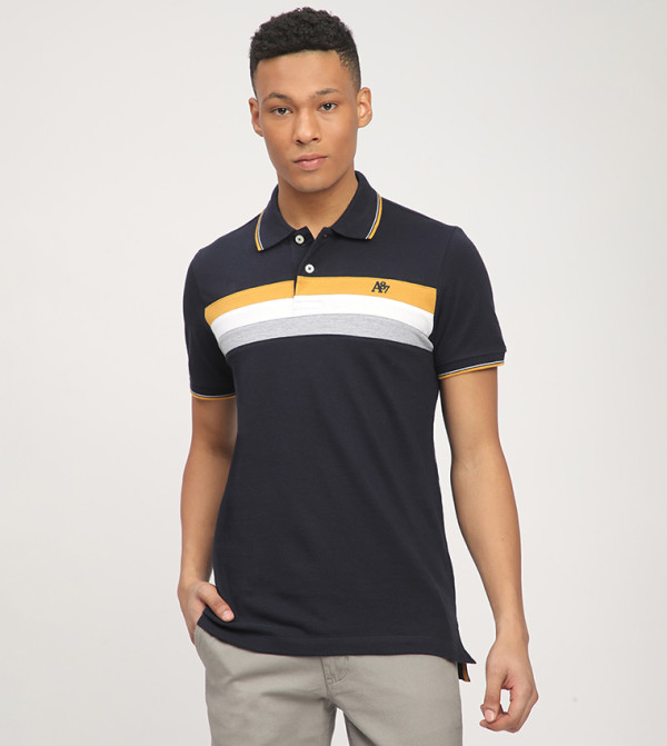 Aeropostale  T-Shirts - Blue Polo T-shirts