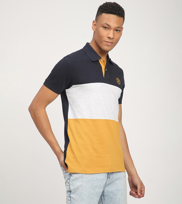 Aeropostale  T-Shirts - Yellow Polo T-shirts