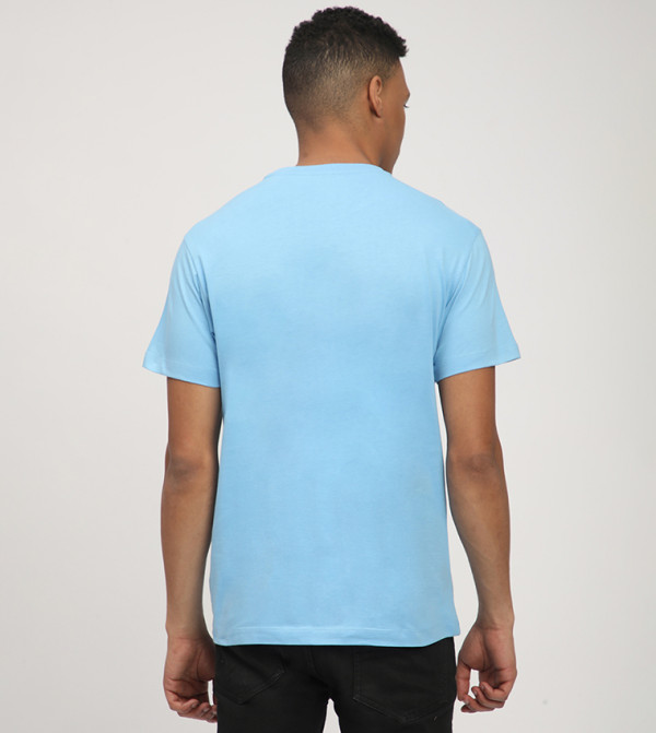 Aeropostale Aeropostale - Blue Round Neck T-Shirts