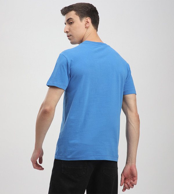 Aeropostale Aeropostale - Blue Round Neck T-Shirts