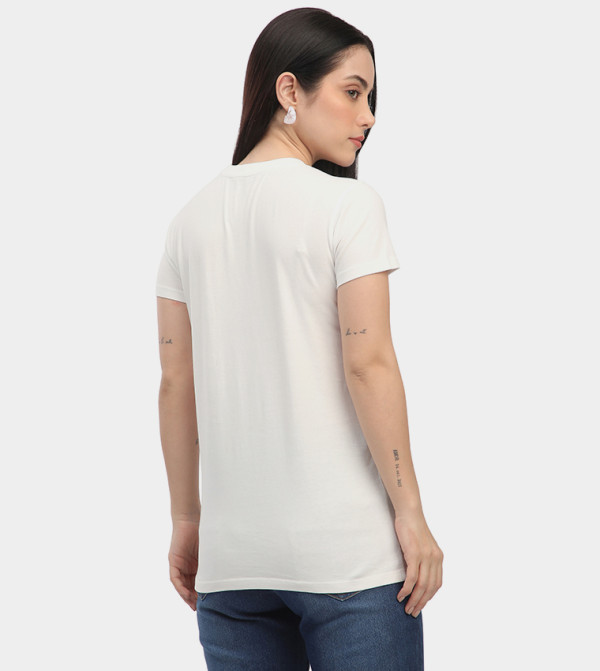 Aeropostale Clothing - White Short Sleeve T-Shirts