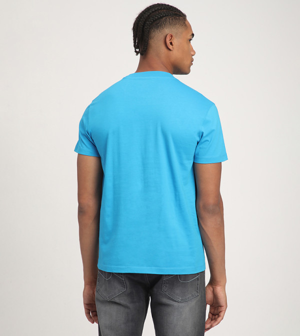  ايروبوستال  ايروبوستال - أزرق Round Neck T-Shirts