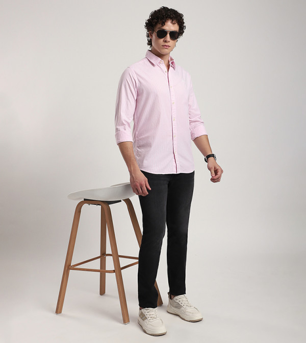 Aeropostale Aeropostale - Light Pink Long Sleeves
