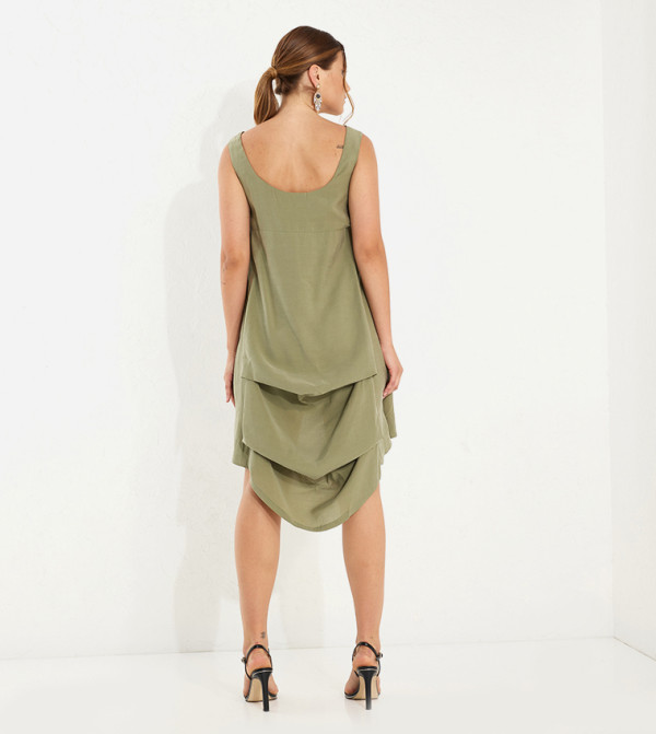 ViaDelleRose ViaDelleRose - Olive Casual Dresses