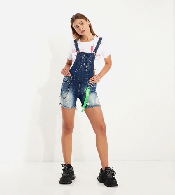 ViaDelleRose  Dungarees & Overalls - Indigo Dungarees