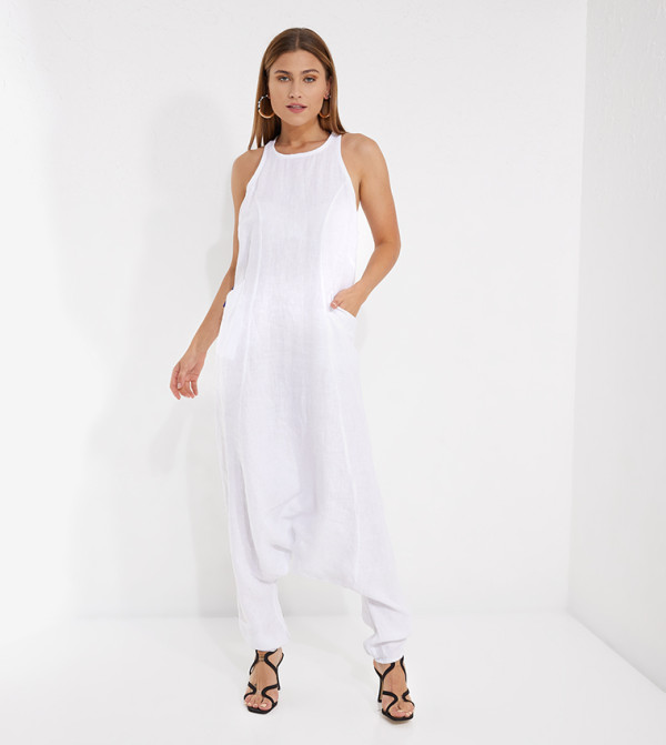 ViaDelleRose ViaDelleRose - White Jumpsuits