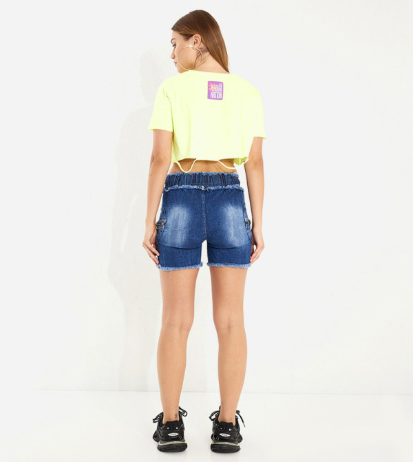 ViaDelleRose ViaDelleRose - Blue Denim shorts