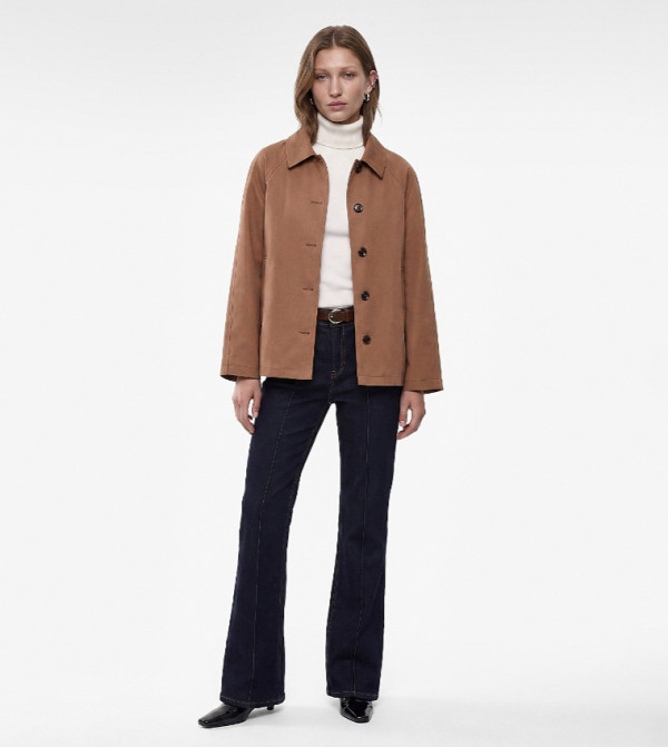 Koton  Overcoats - Brown Overcoats