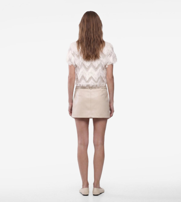 كوتون  توبات قصيرة - بيج Short Sleeve T-Shirts