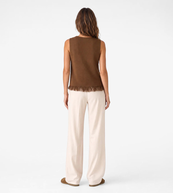 Koton  Waistcoats - Brown Waistcoats