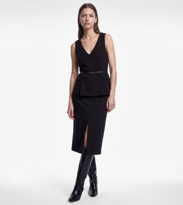 Koton  peplum-play - BLACK Shirts