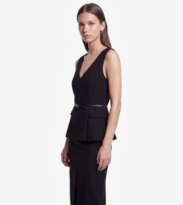 Koton  peplum-play - BLACK Shirts