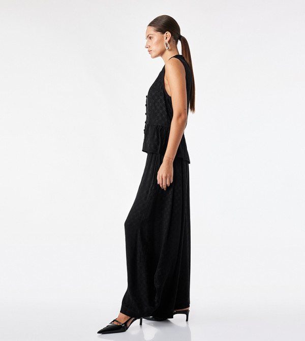 Koton  peplum-play - BLACK Sleeveless Tops