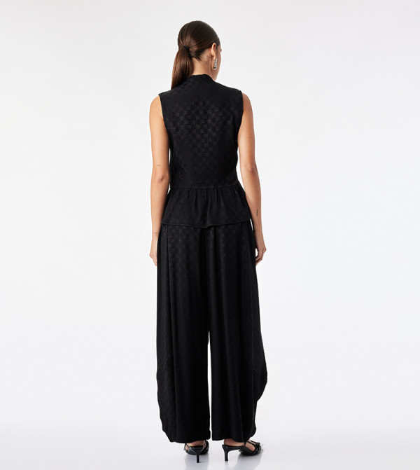 Koton  peplum-play - BLACK Sleeveless Tops
