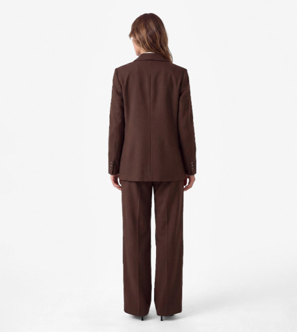 Koton  Formal Pants - Brown Casual Tops
