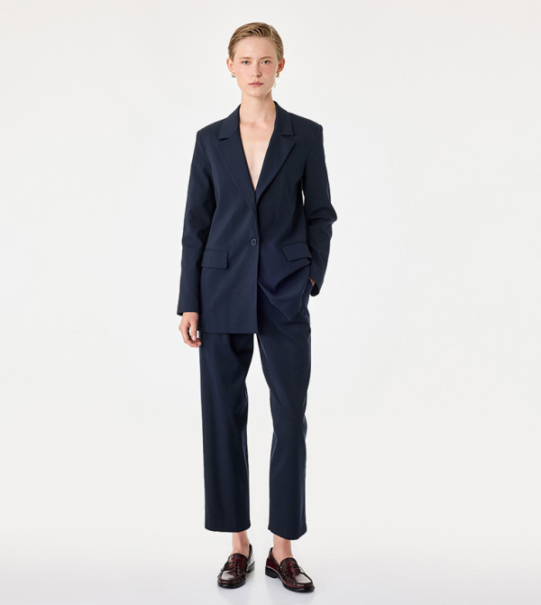 كوتون  بناطيل رسمية - كحلي Formal Pants