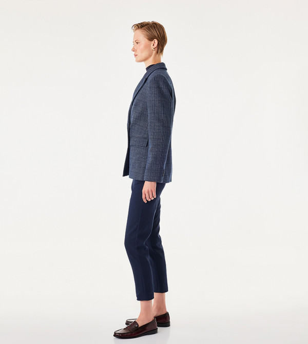 كوتون  بناطيل وليقنز - كحلي Formal Pants