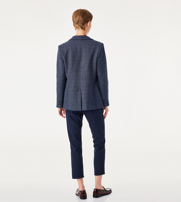 كوتون  بناطيل وليقنز - كحلي Formal Pants