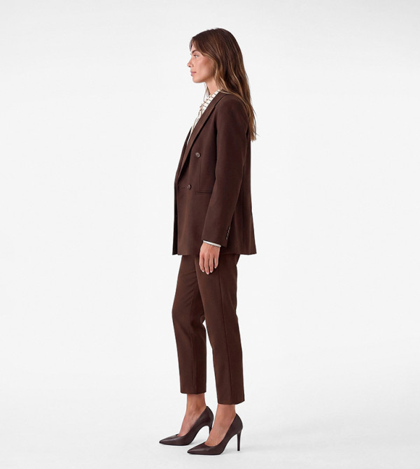 كوتون بناطيل رسمية - بني Formal Pants