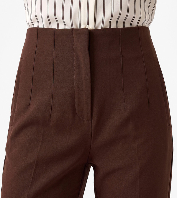 كوتون بناطيل رسمية - بني Formal Pants