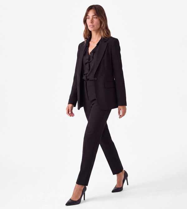 كوتون بناطيل رسمية - أسود Formal Pants
