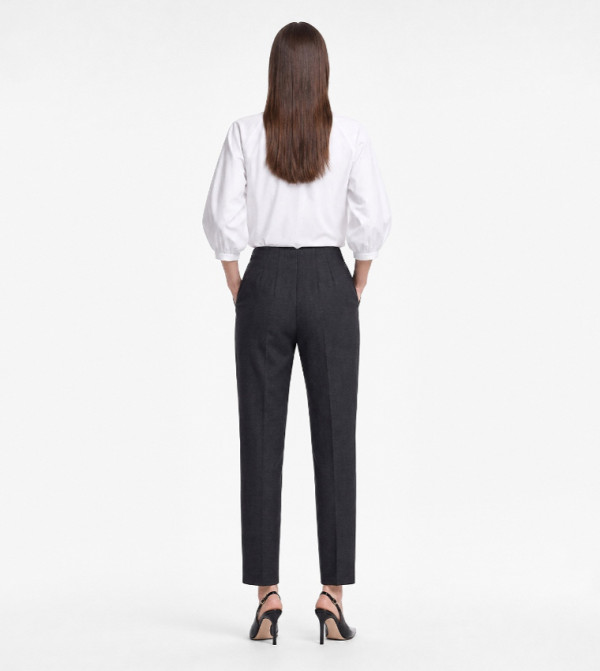 Koton  Formal Pants - Grey Casual Tops