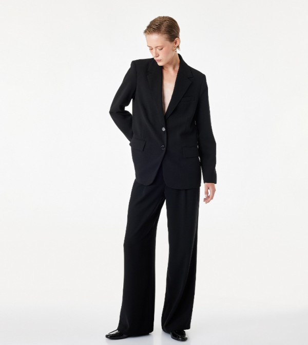 Koton  Formal Pants - BLACK Casual Tops