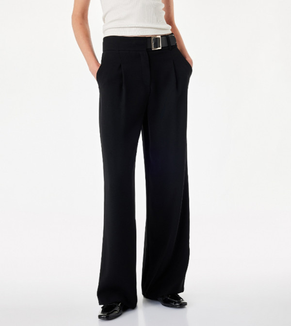 Koton  Formal Pants - BLACK Casual Tops