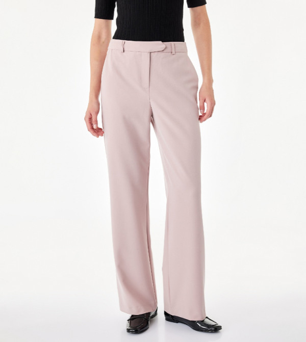 Koton  Formal Pants - Pink Midi Skirts