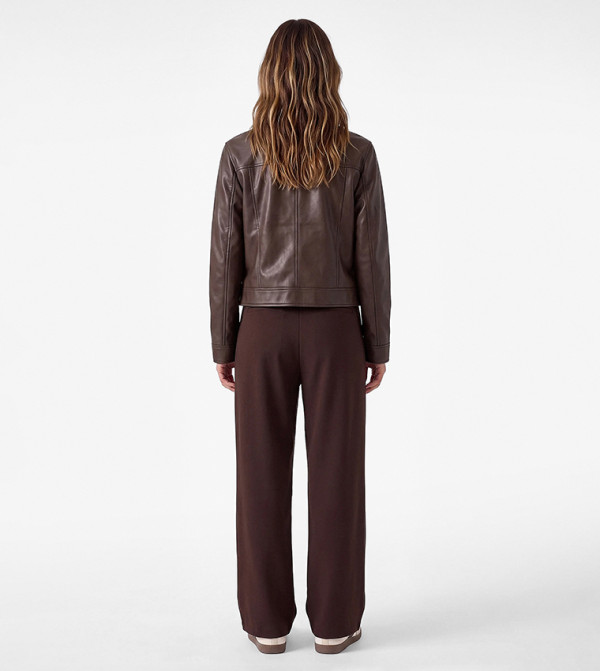 Koton  caution-hottest-deals-om - Brown Casual Pants