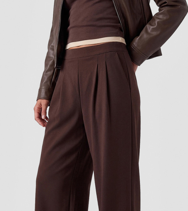 Koton  caution-hottest-deals-om - Brown Casual Pants