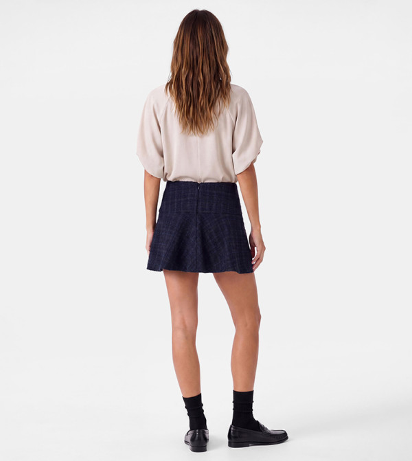 كوتون تنانير قصيرة - كحلي Mini Skirts