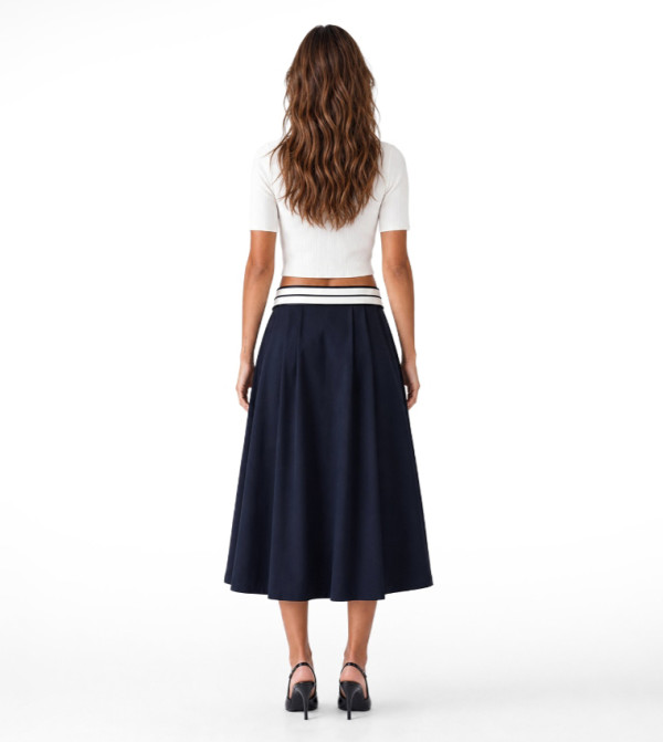 Koton  Midi Skirts - Navy Pyjama Set