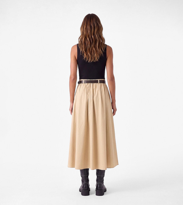 كوتون  تنانير ميدي - بيج Midi Skirts