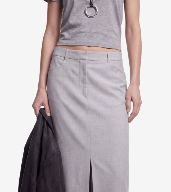 كوتون  تنانير ميدي - رمادي Pyjama Set