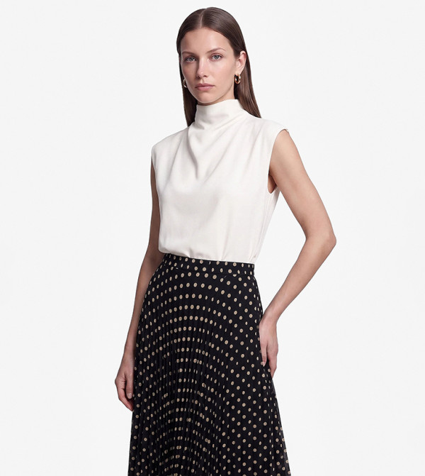 كوتون  تنانير ميدي - أسود Midi Skirts
