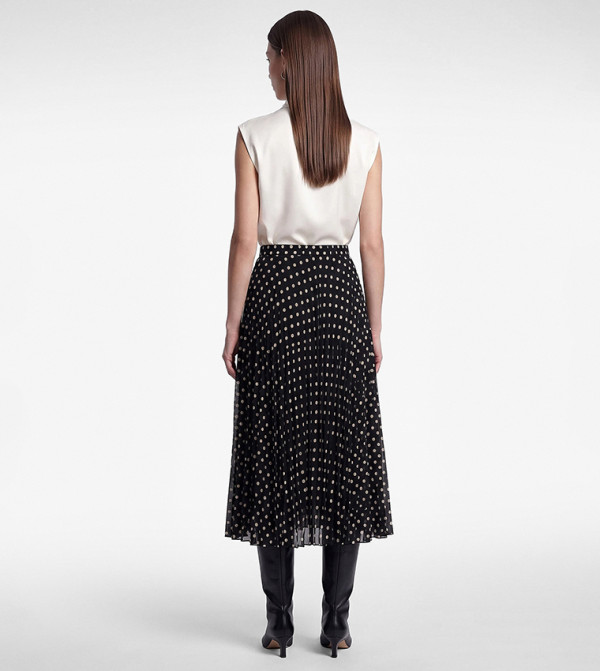 كوتون  تنانير ميدي - أسود Midi Skirts