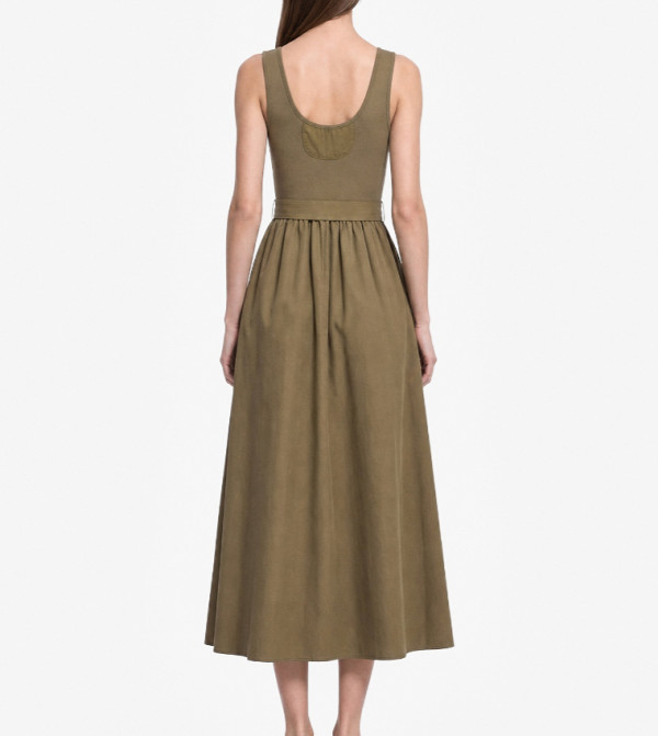 Koton  Casual Dresses - Khaki Midi Skirts