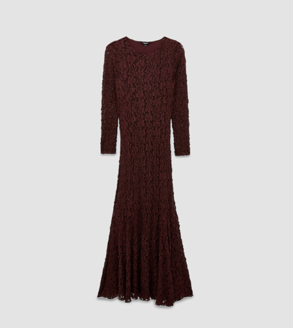 Koton  Party Dresses - Burgundy Maxi Dresses