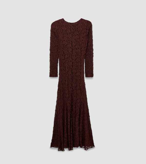 Koton  Party Dresses - Burgundy Maxi Dresses