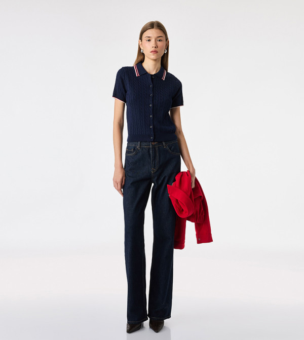 Koton Sweaters & Cardigans - Navy Cardigans
