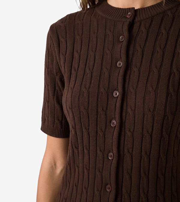 Koton Cardigans - Brown Cardigans