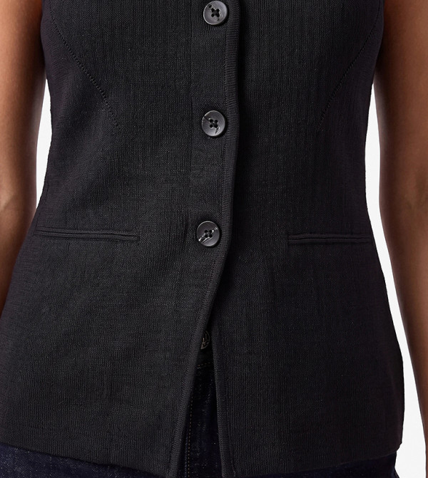 Koton  Waistcoats - BLACK Waistcoats